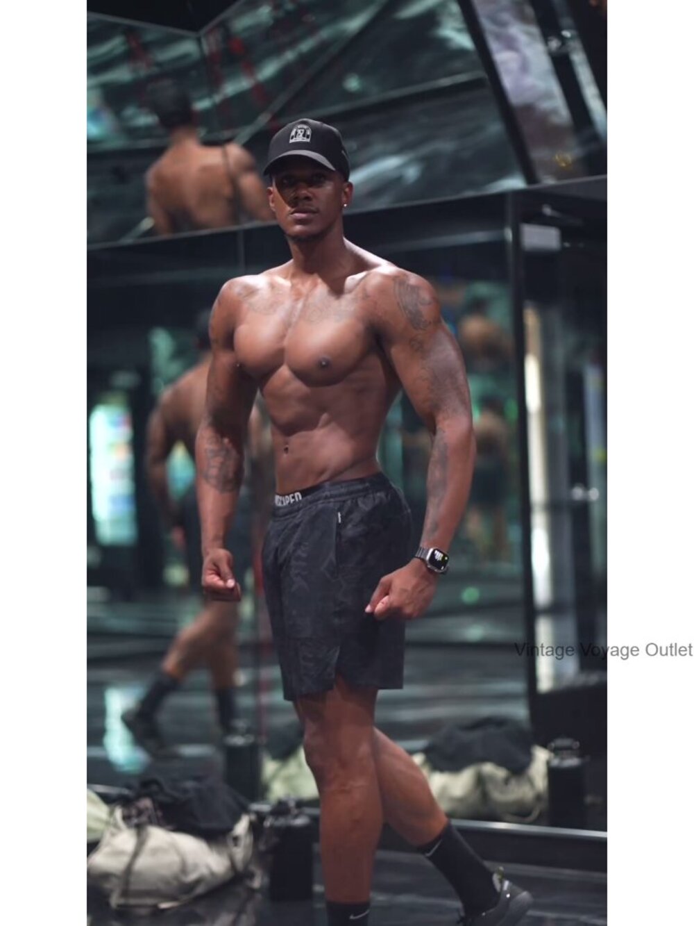 Men's Athletic Running Shorts 7" Inseam with Compression Liner Quick Dry - Picture 6 of 6